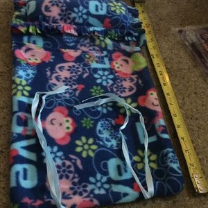 Sleeping bag & pants American Girl doll monkies